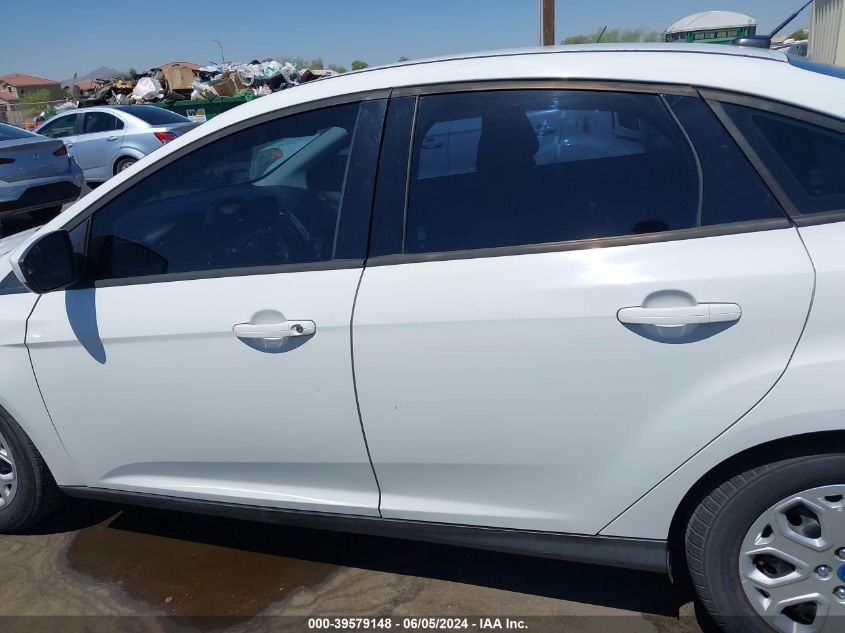 2012 Ford Focus Se VIN: 1FAHP3F2XCL185515 Lot: 39579148