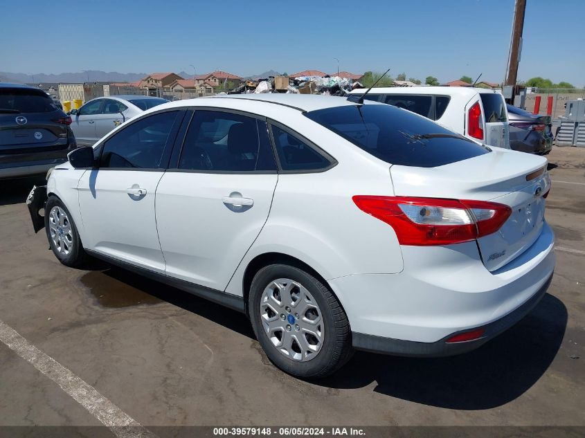 2012 Ford Focus Se VIN: 1FAHP3F2XCL185515 Lot: 39579148