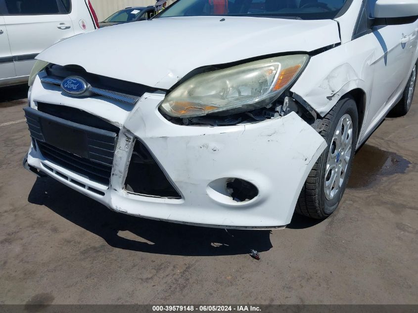 2012 Ford Focus Se VIN: 1FAHP3F2XCL185515 Lot: 39579148