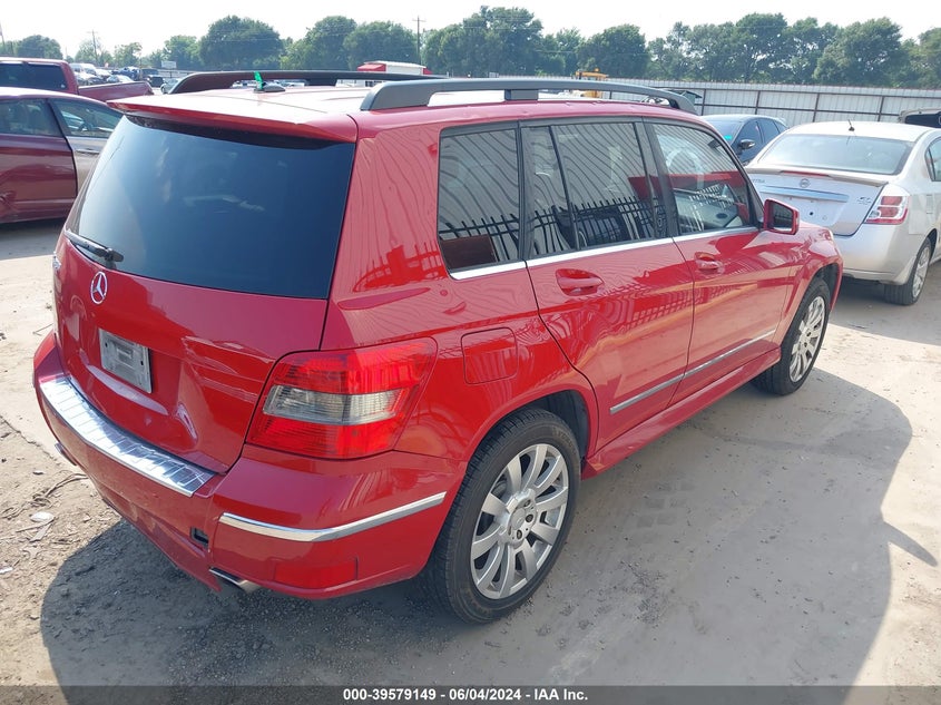 2010 Mercedes-Benz Glk 350 VIN: WDCGG5GB2AF425758 Lot: 39579149