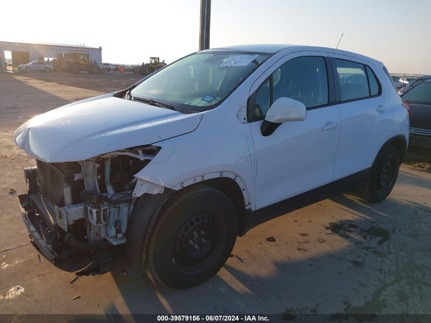 003GNCJKSB1JL1853 2018 Chevrolet Trax Ls