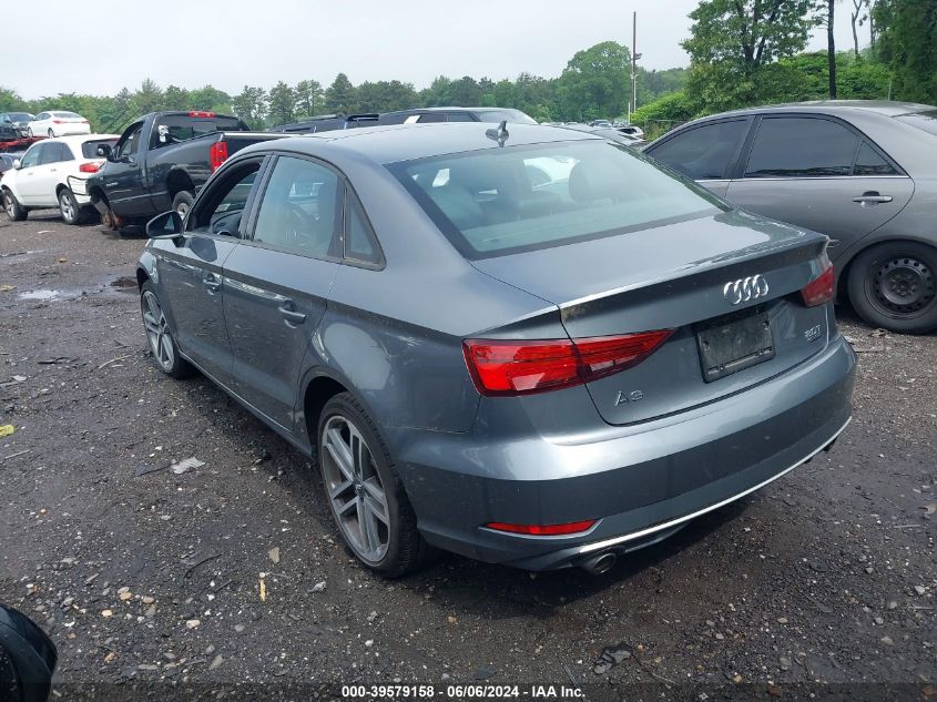 2018 Audi A3 2.0T Premium/2.0T Tech Premium VIN: WAUB8GFF9J1039183 Lot: 39579158