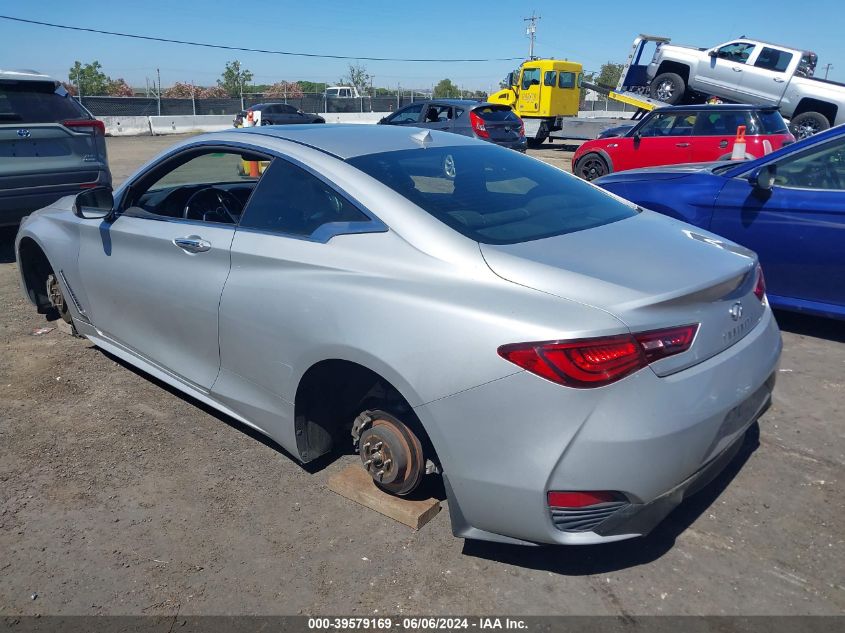 2017 Infiniti Q60 2.0T Premium VIN: JN1CV7EK7HM110973 Lot: 39579169