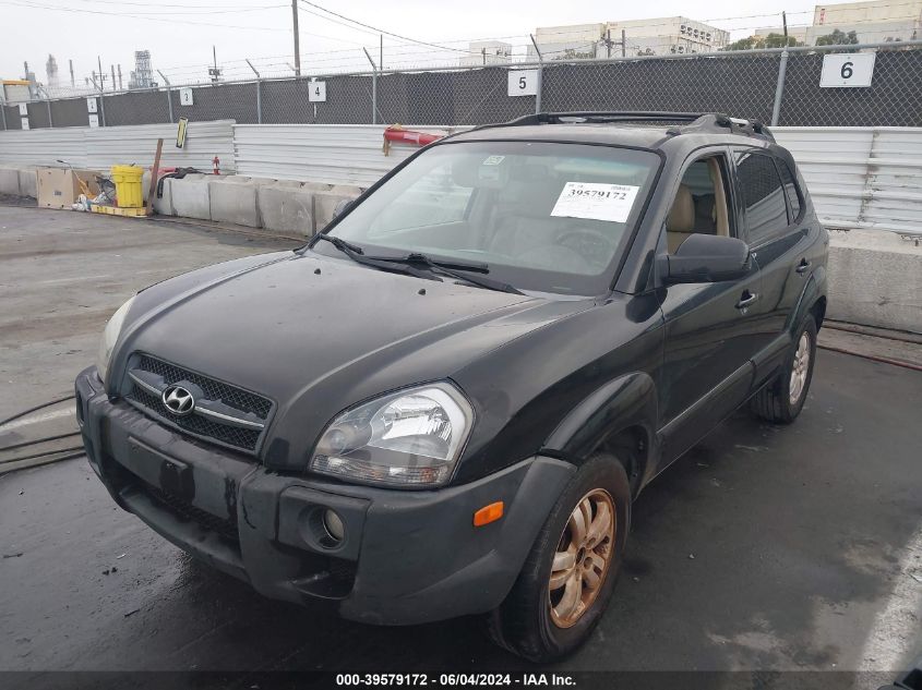 2007 Hyundai Tucson Limited/Se VIN: KM8JN12D97U501785 Lot: 39579172