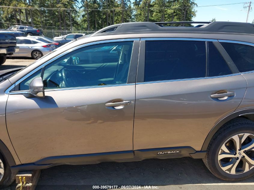 2022 Subaru Outback Limited VIN: 4S4BTANC6N3156599 Lot: 39579177