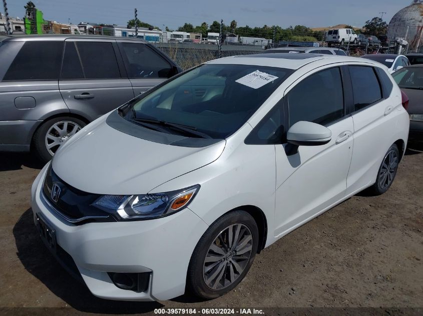 2015 Honda Fit Ex/Ex-L VIN: 3HGGK5H80FM764146 Lot: 39579184