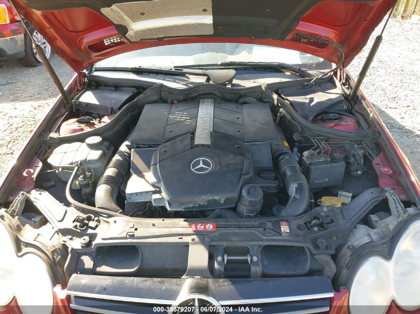 2004 Mercedes-Benz Clk 500 VIN: WDBTK75G94T022670 Lot: 39579207