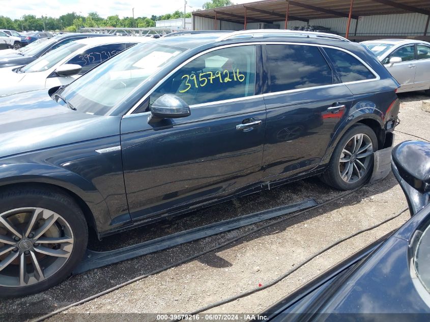 2019 Audi A4 Allroad 45 Premium VIN: WA18NAF45KA008218 Lot: 39579216