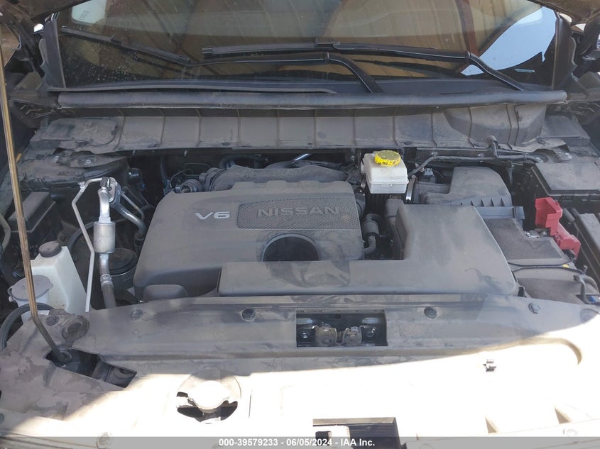 2022 Nissan Pathfinder Sv 4Wd VIN: 5N1DR3BD7NC238812 Lot: 39579233