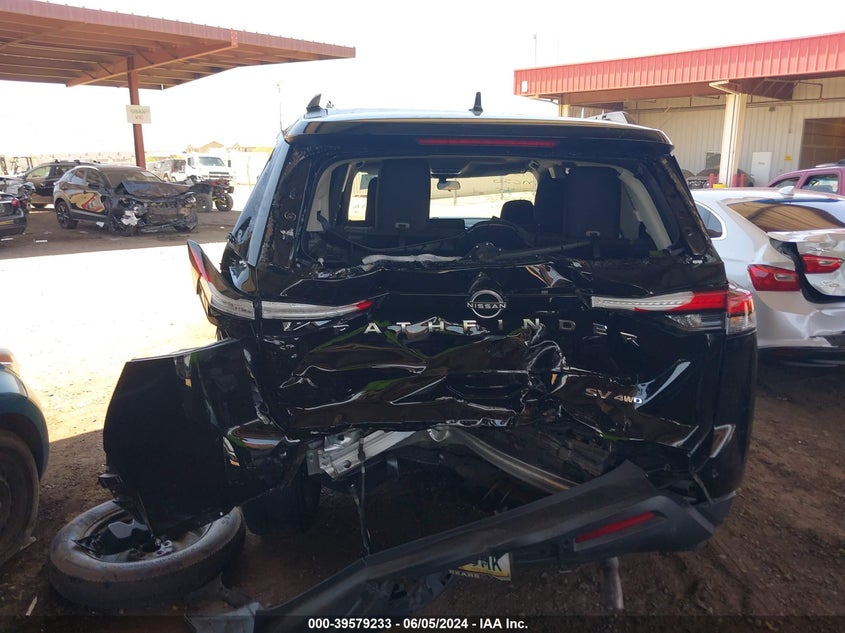 2022 Nissan Pathfinder Sv 4Wd VIN: 5N1DR3BD7NC238812 Lot: 39579233