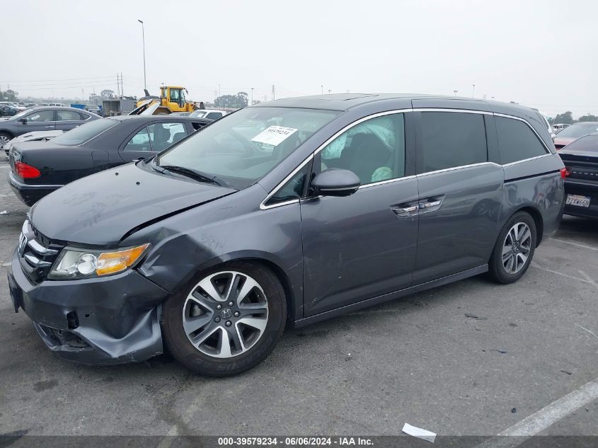 2014 Honda Odyssey Touring/Touring Elite VIN: 5FNRL5H91EB069819 Lot: 39579234