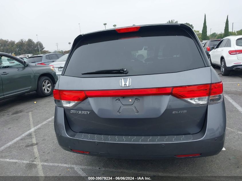 2014 Honda Odyssey Touring/Touring Elite VIN: 5FNRL5H91EB069819 Lot: 39579234