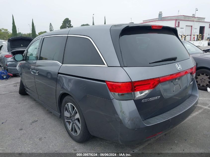 2014 Honda Odyssey Touring/Touring Elite VIN: 5FNRL5H91EB069819 Lot: 39579234