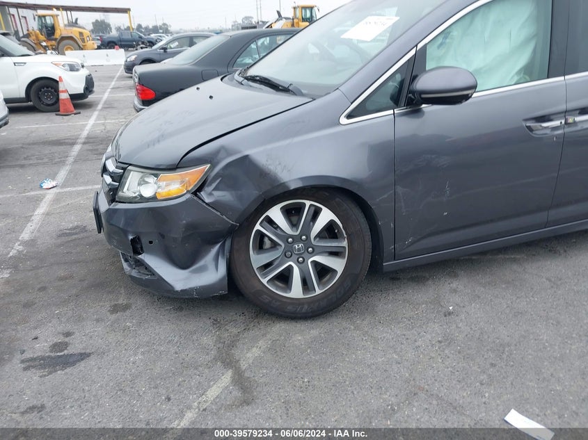 2014 Honda Odyssey Touring/Touring Elite VIN: 5FNRL5H91EB069819 Lot: 39579234