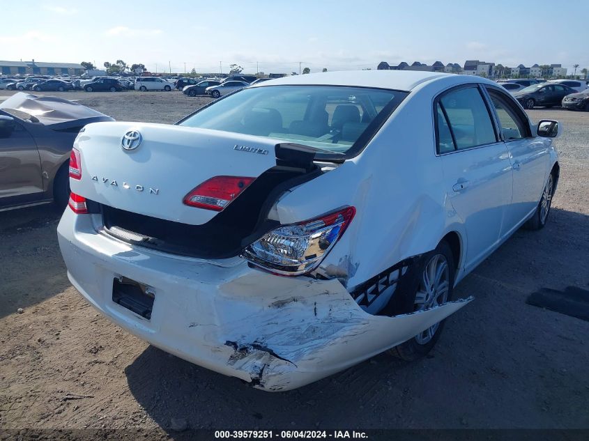 2007 Toyota Avalon Limited VIN: 4T1BK36B07U212120 Lot: 39579251