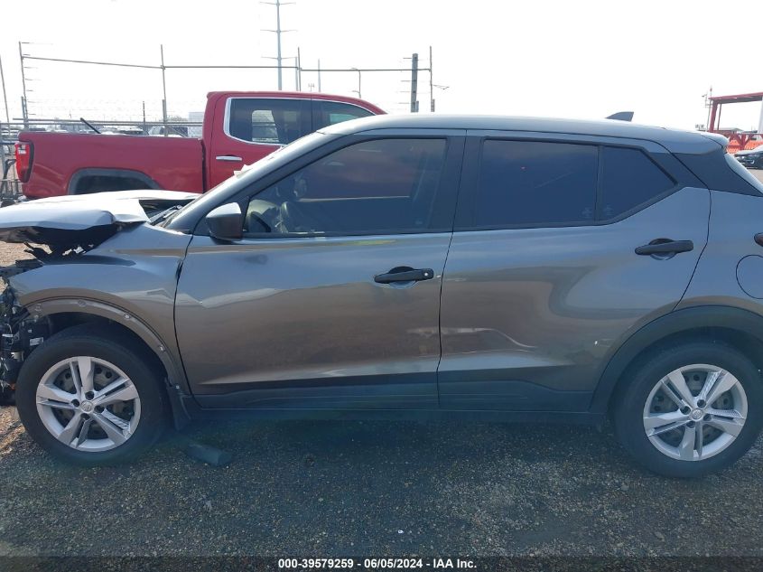 2022 Nissan Kicks S Xtronic Cvt VIN: 3N1CP5BVXNL501988 Lot: 39579259