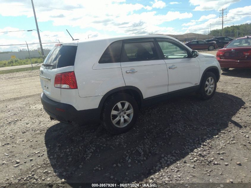 2011 Kia Sorento Lx VIN: 5XYKTCA15BG019858 Lot: 39579261