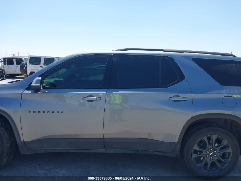 2021 Chevrolet Traverse Fwd Rs VIN: 1GNERJKW9MJ227276 Lot: 39579305