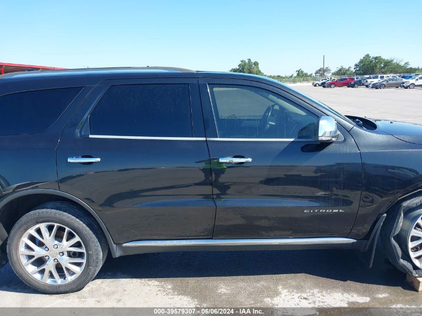 2014 Dodge Durango Citadel VIN: 1C4RDJEGXEC550805 Lot: 39579307
