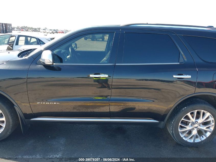 2014 Dodge Durango Citadel VIN: 1C4RDJEGXEC550805 Lot: 39579307
