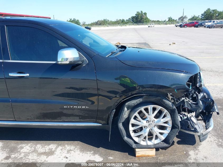 2014 Dodge Durango Citadel VIN: 1C4RDJEGXEC550805 Lot: 39579307