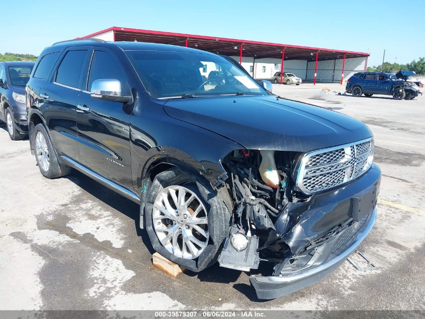2014 Dodge Durango Citadel VIN: 1C4RDJEGXEC550805 Lot: 39579307
