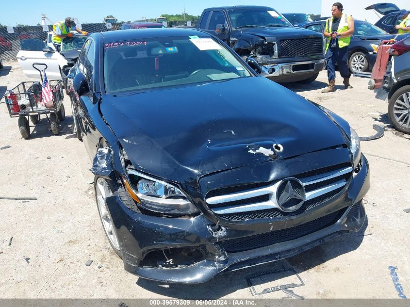 2017 Mercedes-Benz C 300 Luxury/Sport VIN: 55SWF4JB3HU179727 Lot: 39579309