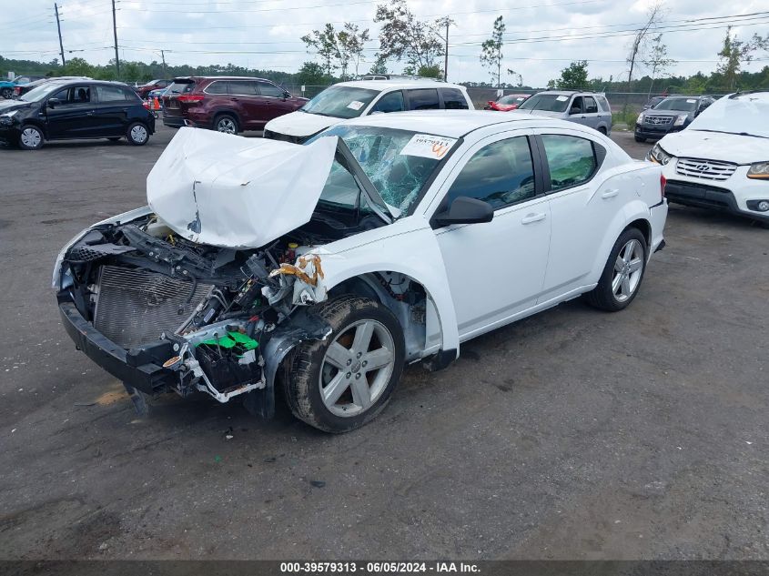 2013 Dodge Avenger Se VIN: 1C3CDZAB0DN536997 Lot: 39579313