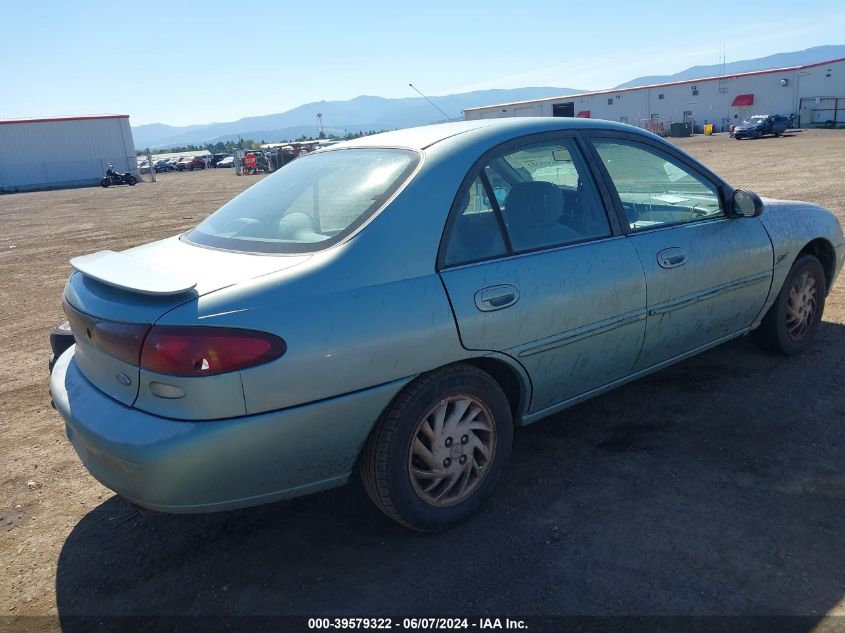 1997 Ford Escort Lx VIN: 1FALP13P0VW325622 Lot: 39579322