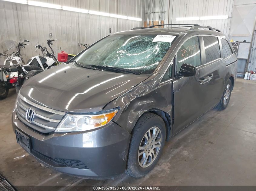 2012 Honda Odyssey Ex-L VIN: 5FNRL5H67CB052428 Lot: 39579323