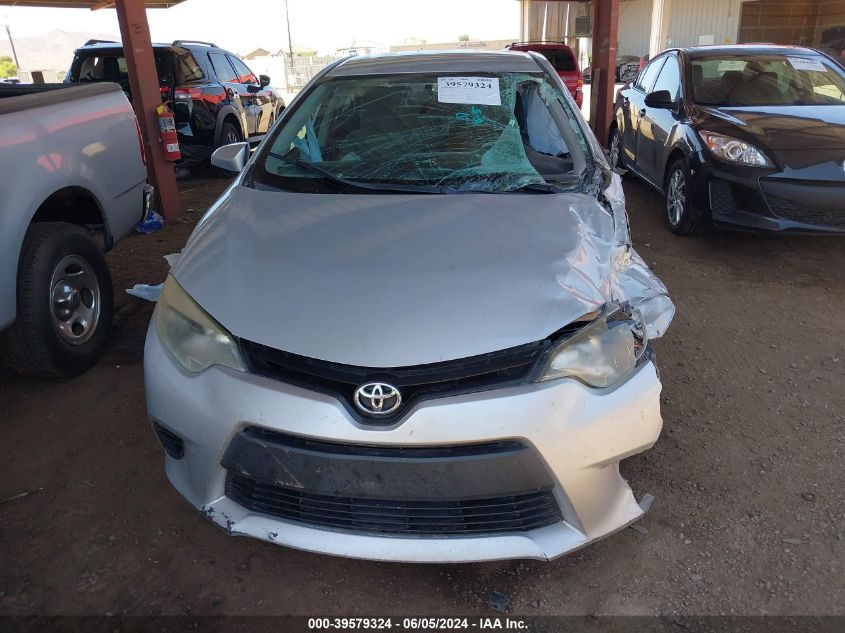 2014 Toyota Corolla Le VIN: 2T1BURHE9EC175099 Lot: 39579324