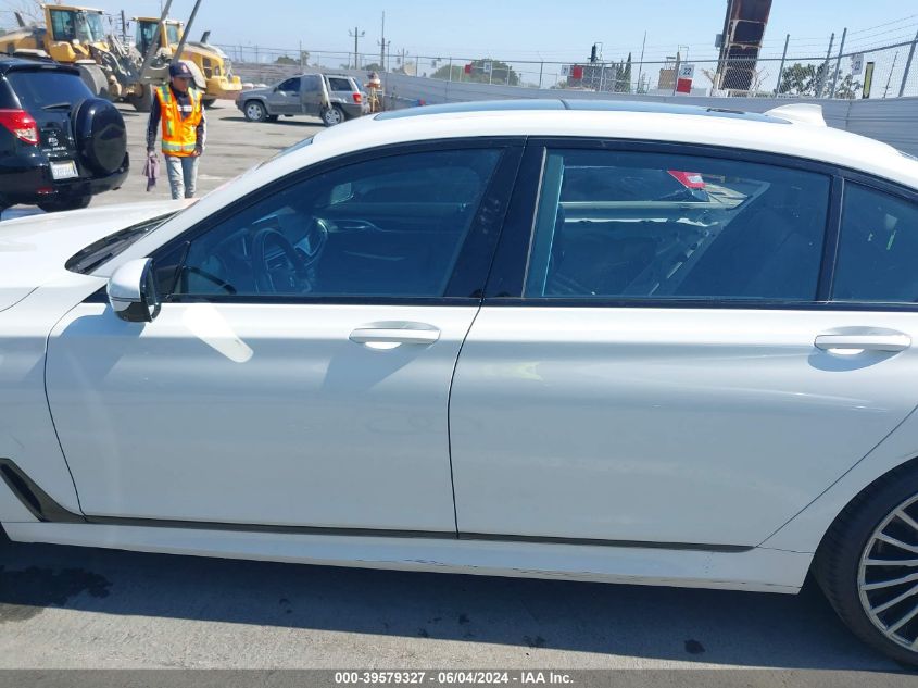 2017 BMW 740I VIN: WBA7E2C55HG740064 Lot: 39579327