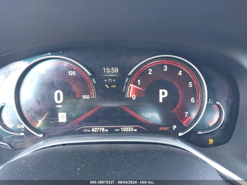 2017 BMW 740I VIN: WBA7E2C55HG740064 Lot: 39579327