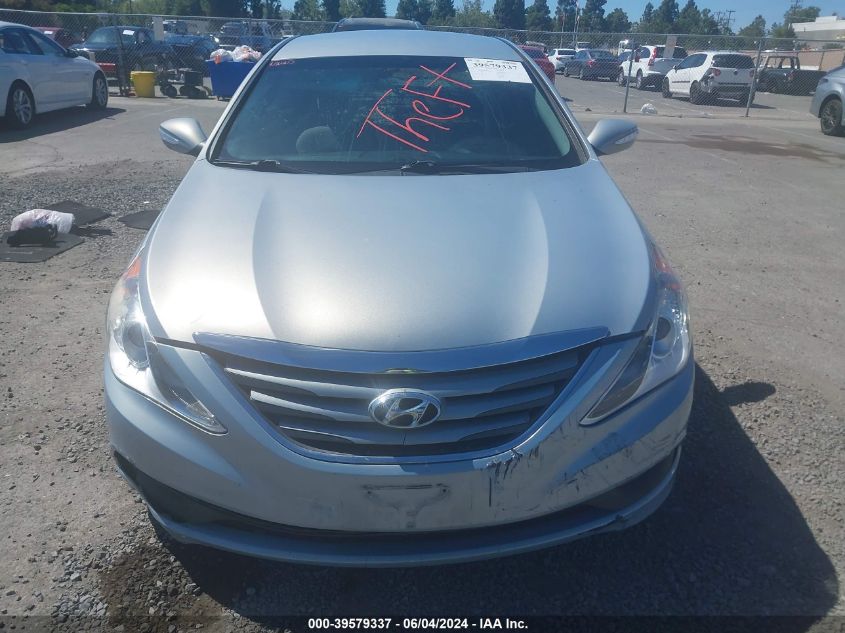 2014 Hyundai Sonata Gls VIN: 5NPEB4AC8EH824869 Lot: 39579337