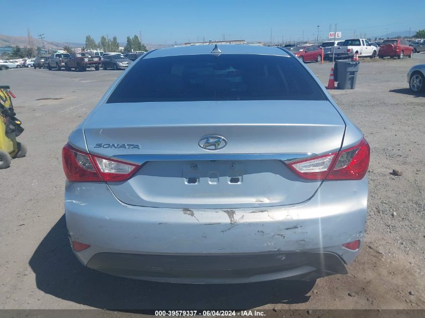 2014 Hyundai Sonata Gls VIN: 5NPEB4AC8EH824869 Lot: 39579337