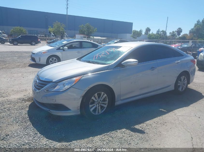 2014 Hyundai Sonata Gls VIN: 5NPEB4AC8EH824869 Lot: 39579337