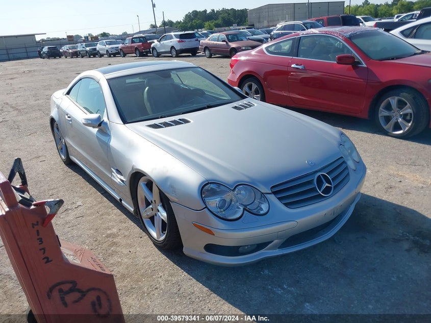 2005 Mercedes-Benz Sl 500 VIN: WDBSK75F45F093522 Lot: 39579341