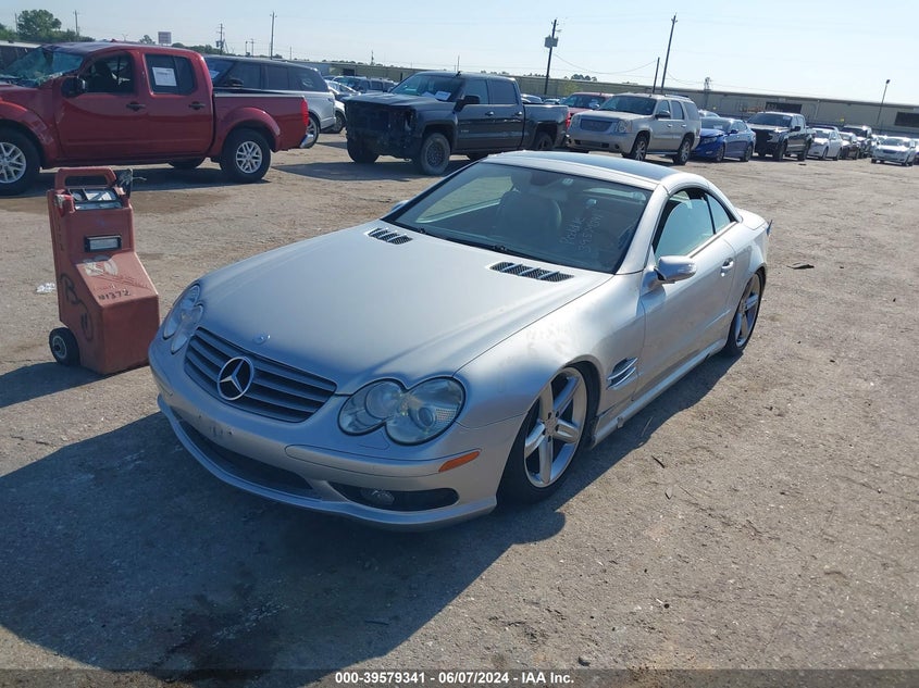 2005 Mercedes-Benz Sl 500 VIN: WDBSK75F45F093522 Lot: 39579341