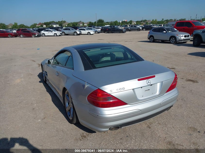 2005 Mercedes-Benz Sl 500 VIN: WDBSK75F45F093522 Lot: 39579341