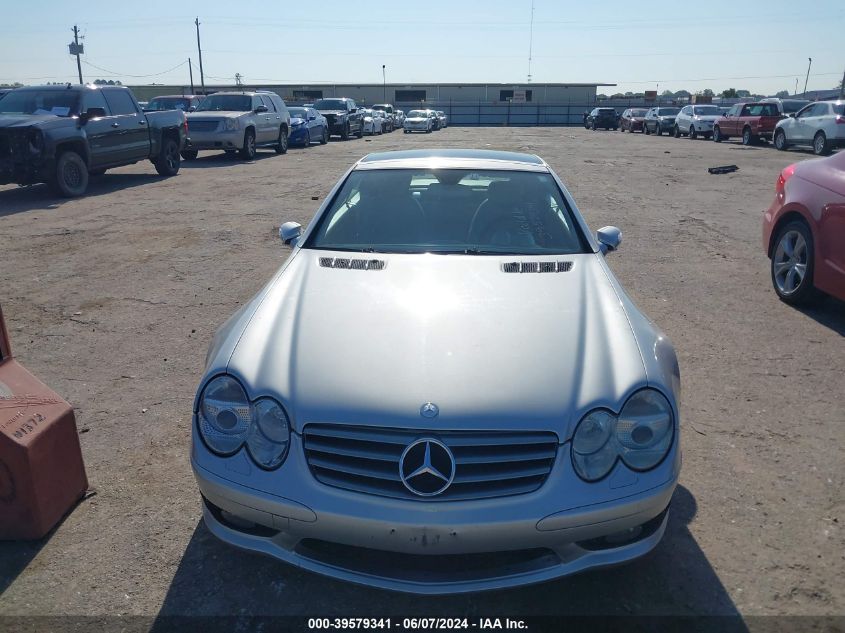 2005 Mercedes-Benz Sl 500 VIN: WDBSK75F45F093522 Lot: 39579341