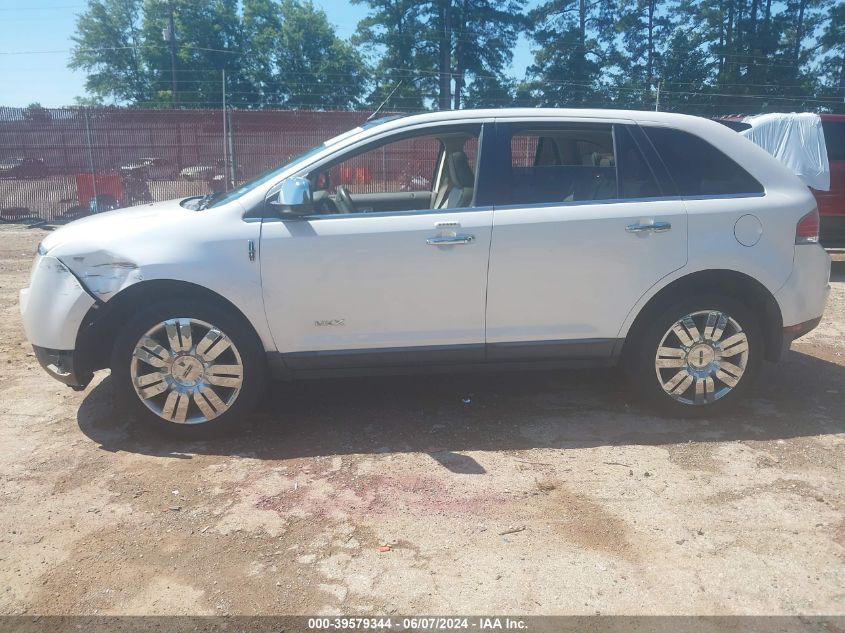 2009 Lincoln Mkx VIN: 2LMDU68C09BJ01798 Lot: 39579344