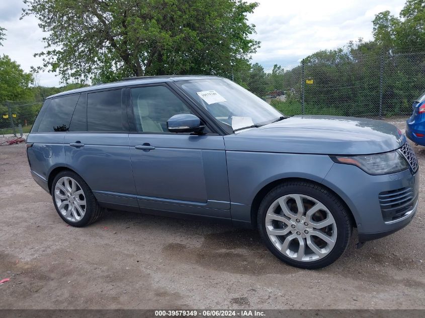 2020 Land Rover Range Rover Hse VIN: SALGS2RU4LA579429 Lot: 39579349