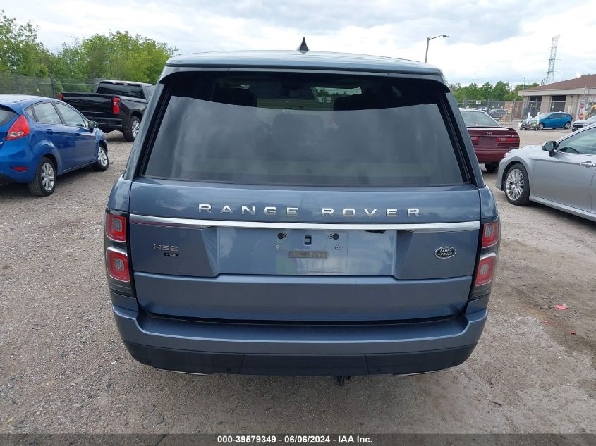 2020 Land Rover Range Rover Hse VIN: SALGS2RU4LA579429 Lot: 39579349