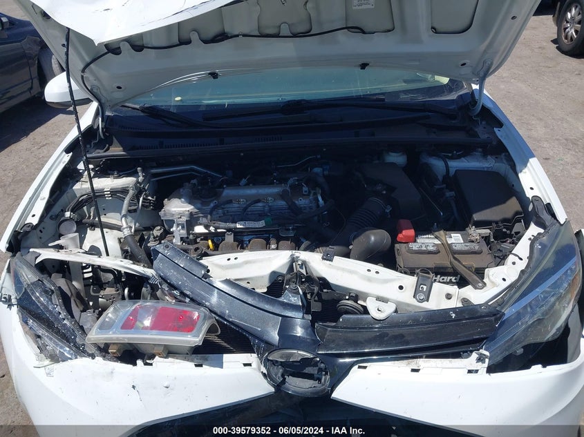 2017 Toyota Corolla Le VIN: 5YFBURHEXHP676829 Lot: 39579352