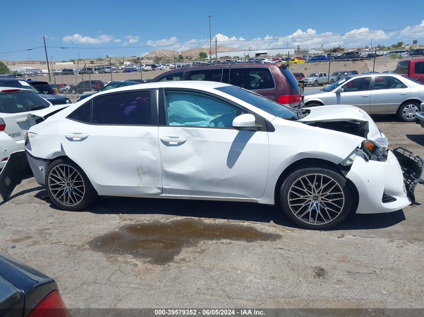 2017 Toyota Corolla Le VIN: 5YFBURHEXHP676829 Lot: 39579352