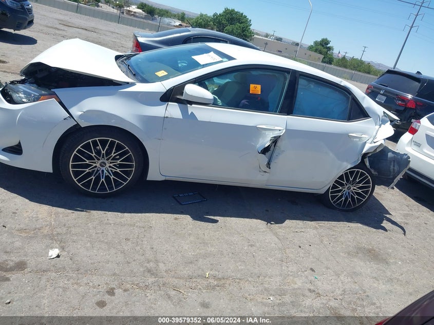 2017 Toyota Corolla Le VIN: 5YFBURHEXHP676829 Lot: 39579352