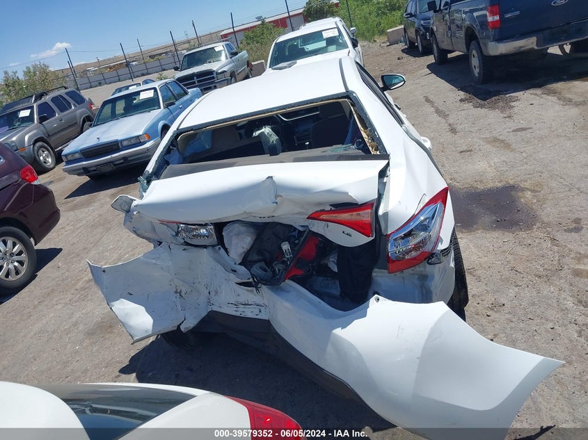 2017 Toyota Corolla Le VIN: 5YFBURHEXHP676829 Lot: 39579352