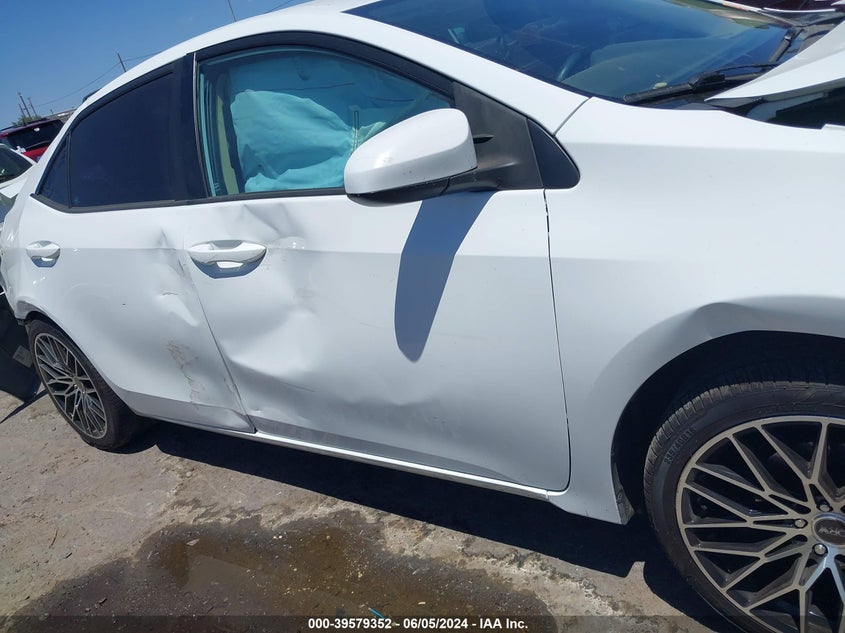 2017 Toyota Corolla Le VIN: 5YFBURHEXHP676829 Lot: 39579352