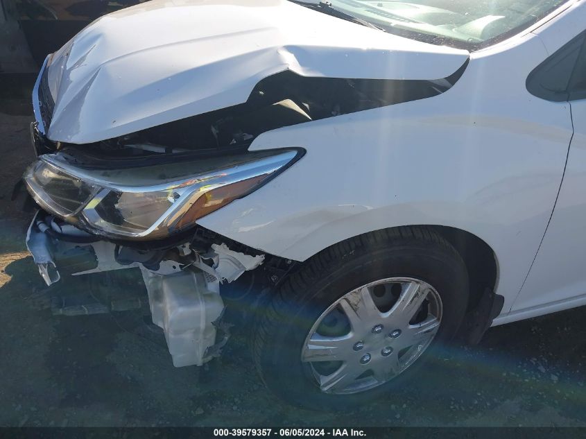 2018 Chevrolet Cruze Ls Auto VIN: 1G1BC5SM0J7212945 Lot: 39579357