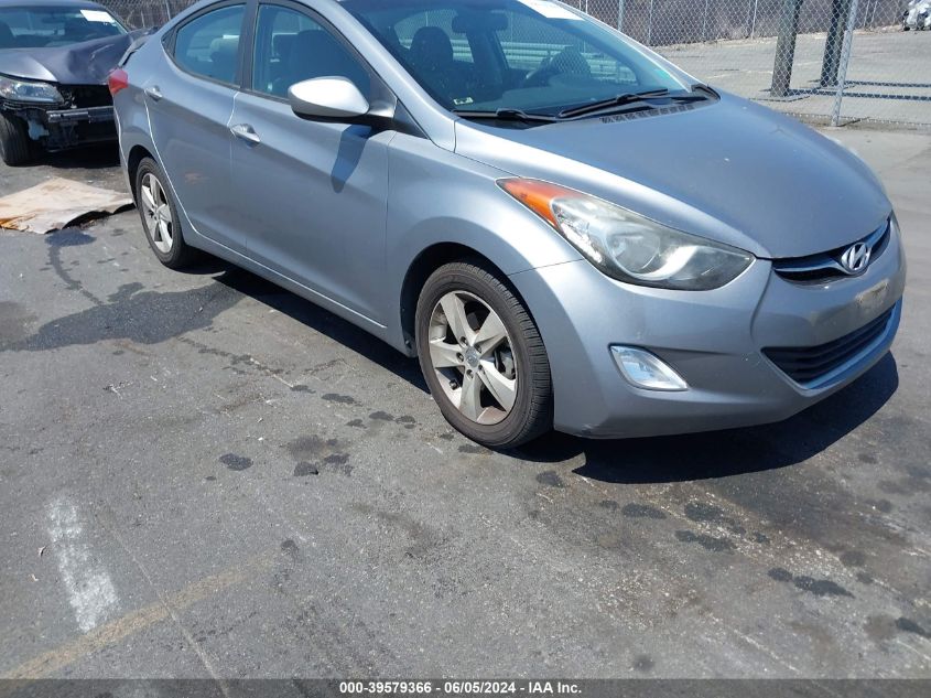 2013 Hyundai Elantra Gls VIN: KMHDH4AE1DU954939 Lot: 39579366